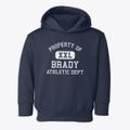 Brady Nebraska Athletic Dept Toddler Hoodie additional view 1