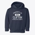 Clifton Idaho Athletic Dept Toddler Hoodie additional view 1