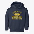 Greenwich Connecticut Athletic Dept Toddler Hoodie additional view 1