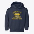 Avalon New Jersey Athletic Dept Toddler Hoodie additional view 1