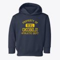 Okoboji Iowa Athletic Dept Toddler Hoodie additional view 1