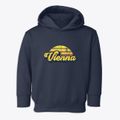 Vienna New York Sublime Sunset Toddler Hoodie additional view 1