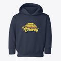 Norway Maine Sublime Sunset Toddler Hoodie additional view 1