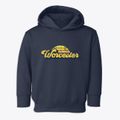 Worcester Massachusetts Sublime Sunset Toddler Hoodie additional view 1
