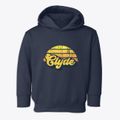 Clyde North Carolina Sublime Sunset Toddler Hoodie additional view 1