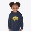 Clyde North Carolina Sublime Sunset Toddler Hoodie additional view 2