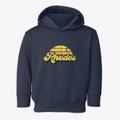 Rhodes Iowa Sublime Sunset Toddler Hoodie additional view 1