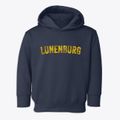 Lunenburg Vermont Timeless Retro Toddler Hoodie additional view 1