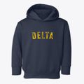 Delta Iowa Timeless Retro Toddler Hoodie additional view 1