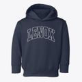 Lenox Massachusetts Trendy Block Toddler Hoodie additional view 1