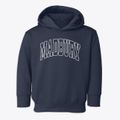 Madbury New Hampshire Trendy Block Toddler Hoodie additional view 1