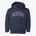 Mansfield Massachusetts Trendy Block Toddler Hoodie additional view 1