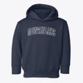 Mountain Lakes New Hampshire Trendy Block Toddler Hoodie additional view 1