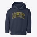 Dewitt Arkansas Trendy Block Toddler Hoodie additional view 1
