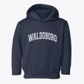 Waldoboro Maine Varsity Toddler Hoodie additional view 1