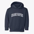 Grand Rapids Michigan Varsity Toddler Hoodie additional view 1