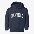 Danville New Hampshire Varsity Toddler Hoodie additional view 1