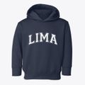 Lima New York Varsity Toddler Hoodie additional view 1