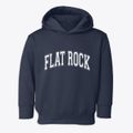 Flat Rock North Carolina Varsity Toddler Hoodie additional view 1