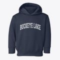 Buckeye Lake Ohio Varsity Toddler Hoodie additional view 1