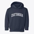 Chattanooga Tennessee Varsity Toddler Hoodie additional view 1