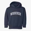 Woodcreek Texas Varsity Toddler Hoodie additional view 1