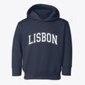 Lisbon New Hampshire Varsity Toddler Hoodie additional view 1