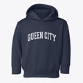 Queen City Texas Varsity Toddler Hoodie additional view 1