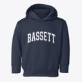Bassett Virginia Varsity Toddler Hoodie additional view 1