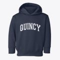 Quincy Wisconsin Varsity Toddler Hoodie additional view 1
