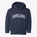 Campbellsburg Kentucky Varsity Toddler Hoodie additional view 1