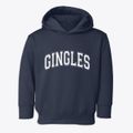 Gingles Wisconsin Varsity Toddler Hoodie additional view 1
