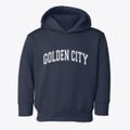 Golden City Missouri Varsity Toddler Hoodie additional view 1