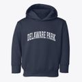Delaware Park New Jersey Varsity Toddler Hoodie additional view 1