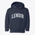 Lenoir North Carolina Varsity Toddler Hoodie additional view 1