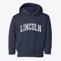 Lincoln Michigan Varsity Toddler Hoodie additional view 1