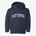 Clay Center Ohio Varsity Toddler Hoodie additional view 1