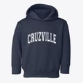 Cruzville New Mexico Varsity Toddler Hoodie additional view 1