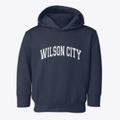 Wilson City Missouri Varsity Toddler Hoodie additional view 1