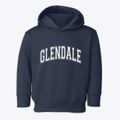 Glendale Wisconsin Varsity Toddler Hoodie additional view 1