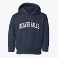 Beaver Falls Pennsylvania Varsity Toddler Hoodie additional view 1