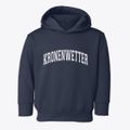 Kronenwetter Wisconsin Varsity Toddler Hoodie additional view 1