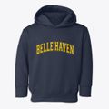 Belle Haven Virginia Varsity Toddler Hoodie additional view 1