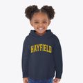 Hayfield Virginia Varsity Toddler Hoodie additional view 2