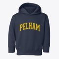 Pelham New Hampshire Varsity Toddler Hoodie additional view 1