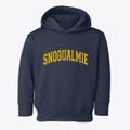 Snoqualmie Washington Varsity Toddler Hoodie additional view 1