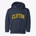 Clifton New Jersey Varsity Toddler Hoodie additional view 1