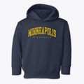 Minneapolis Minnesota Urban Vibe Toddler Hoodie additional view 1