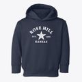 Rose Hill Kansas Star Toddler Hoodie additional view 1