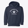 Newport News Virginia Star Toddler Hoodie additional view 1